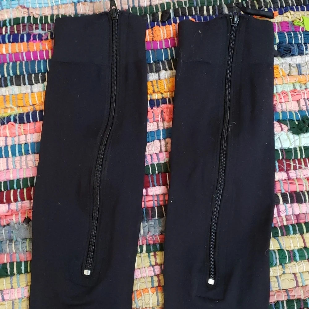 Zipper UNISEX Compression Socks  - Zip Up Support Stockings ~ Easy to Wear!